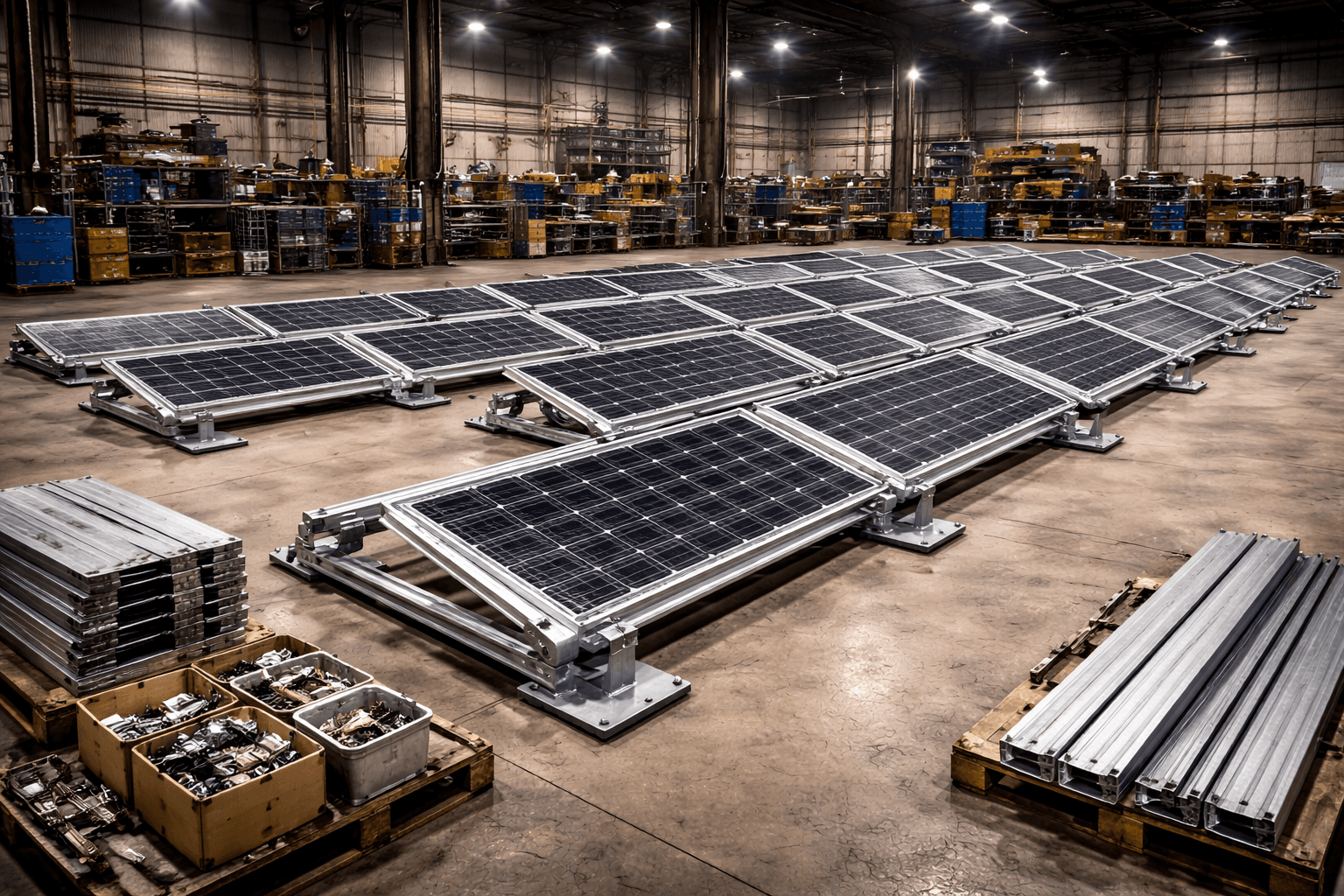 Solar Panel Structures / Frames