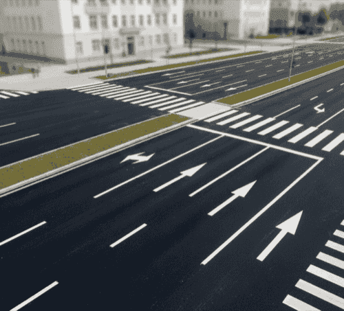 Thermoplastic paints for road marking