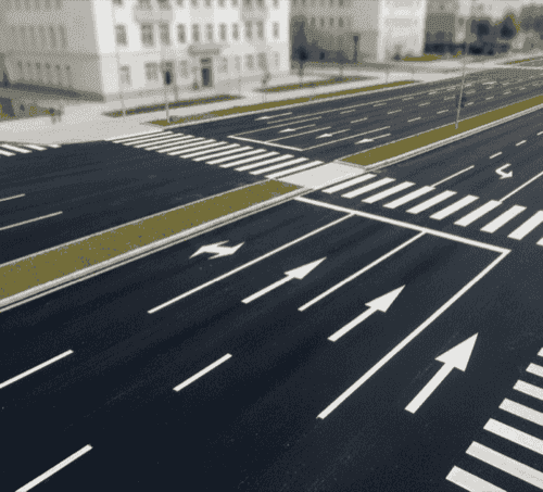 Thermoplastic paints for road marking