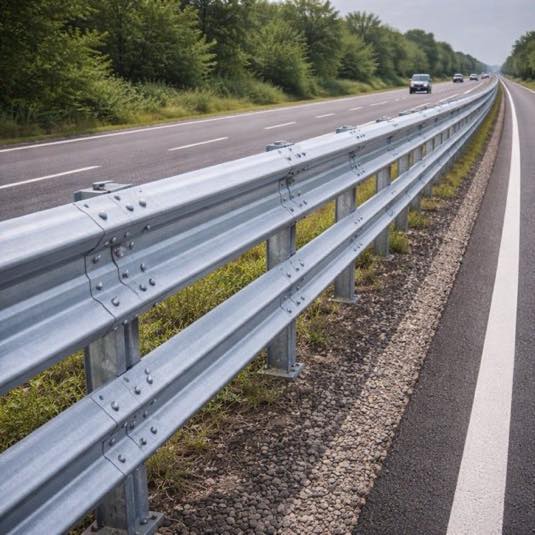 Double W Beam Crash Barriers