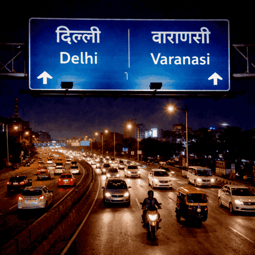 Cantilever Signage - Best Hot Thermoplastic Paint Manufacturers in Hyderabad India | YNM Safety Premium Road Safety Products | Cold Plastic Paint & Metal Beam Crash Barriers Telangana